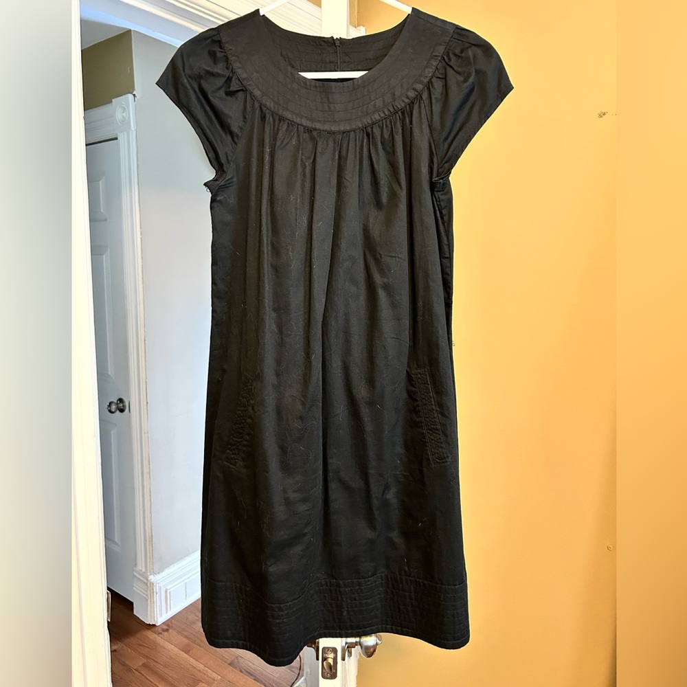 Black missimo shift dress, size small